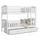  Bunk bed 190x80 + mattresses, KUBUŚ drawer