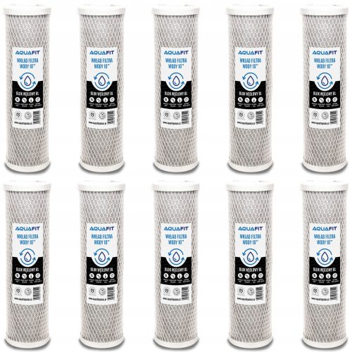Aquafit filter cartridge water filter cartridge 10" BL Carbonblock 1 l