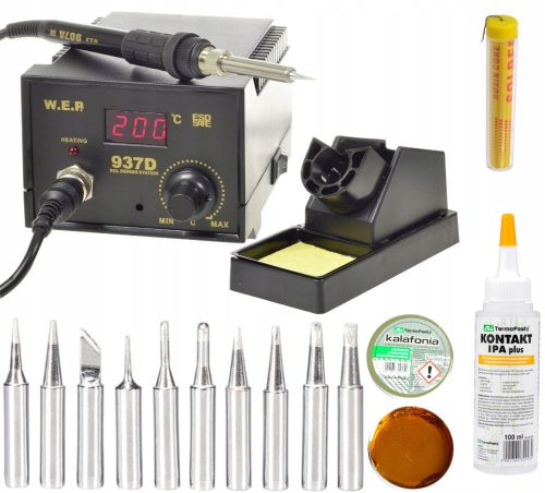 Heated soldering iron (resistance) Hotair 60 W