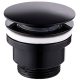  Mexen round Click-Clack plug without overflow, black