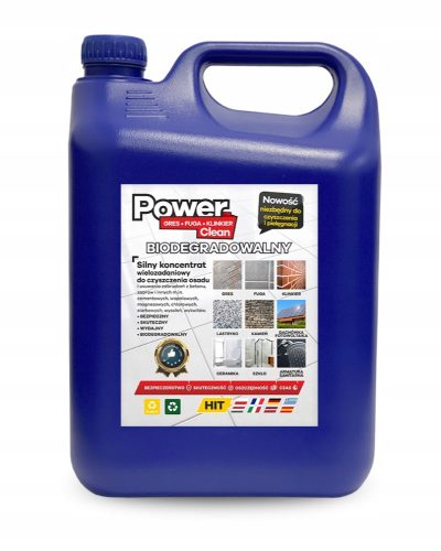 Power Clean 5l liquid for cleaning tiles