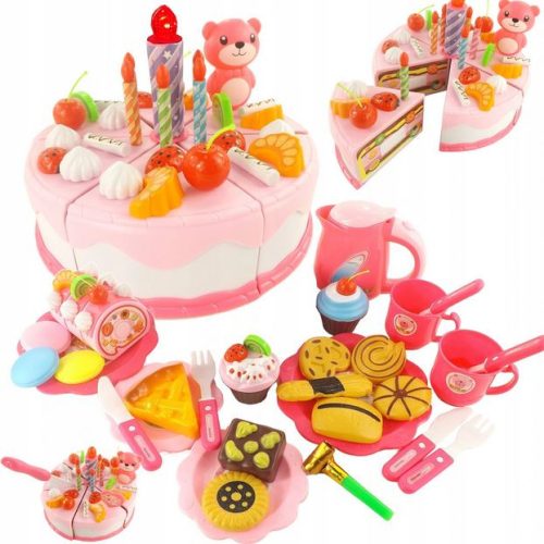  CAKE FOR CUTTING WITH VELCRO FOOD PLASTIC 80 EL