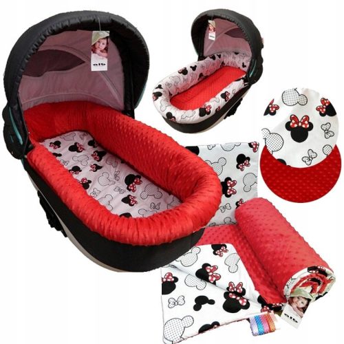  Insert for Albgondel Minnie Mouse red 110 x 30 cm