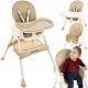  Kruzzel 12060 feeding chair 92 x 60 x 75 cm beige