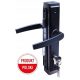 Cassette with locking handle set 90, black insert