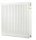 Flat radiator Diamond 986 W white 600 x 600 x 102 mm - side connection