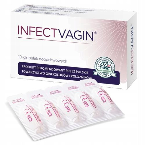 Infectvagin, vaginal suppositories, 10 pcs.