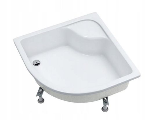 Delo series semi-circular shower tray 90 x 90 cm