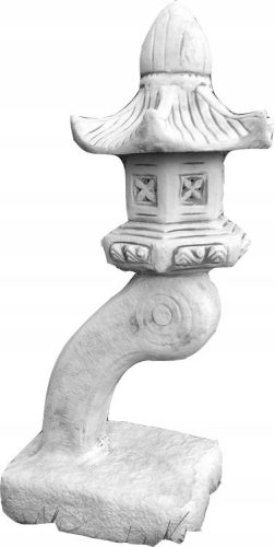  pagoda garden lamp made of concrete