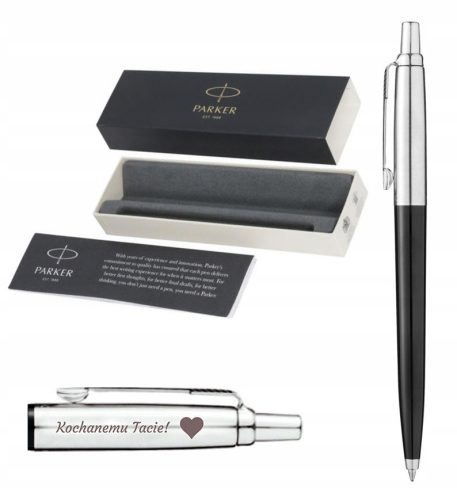  PARKER Jotter ballpoint pen with ENGRAVING 17 pieces for 37,47 PLN