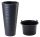  Form-Plastic Sahara Dunes Slim Flowerpot 39.5 x 79 cm Anthracite