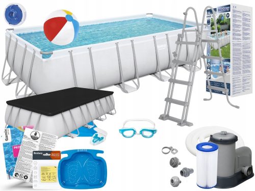 Bestway rectangular frame pool 549 x 274 cm