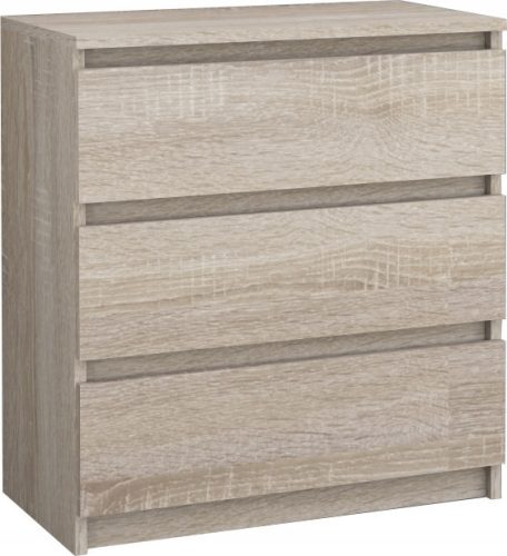  Euro-Meble Pari chest of drawers 70 x 40 x 77cm Sonoma oak matt