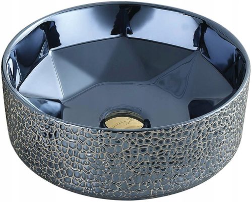 Mexen Lupita round countertop washbasin