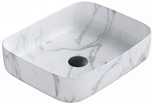 Mexen Carla rectangular countertop washbasin