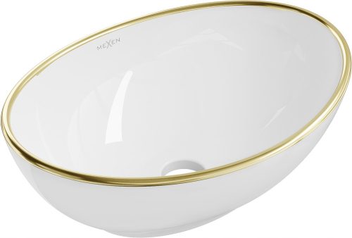 Mexen Elza oval countertop washbasin