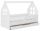  Wooden toy bed SINGLE BED 84 x 164 cm white