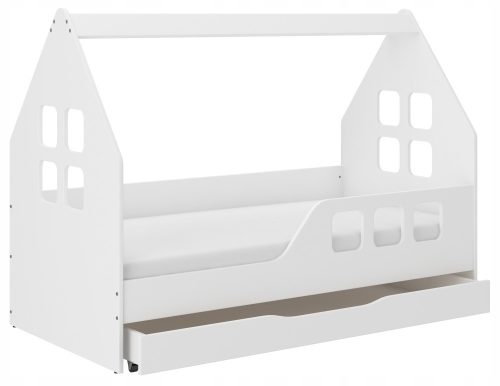  Wooden toy bed SINGLE BED 84 x 164 cm white