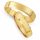  GOLD CLASSIC WEDDING RING PHASE STEEL 1PC KO2