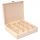 Food container Creative Deco wooden box for tea bags, pine, 29x25x7.5 cm