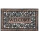 Entrance and doormats for the house Ready-made rubber textile doormat 45 x 75 cm