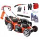  Oleo-Mac petrol lawn mower with basket, 196 cm³ capacity. Basket 60 l, cutting width 51 cm