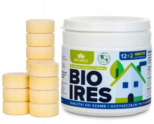  Bioires tablets 0.2 kg for septic tanks