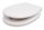  Fala 75470 white Duroplast toilet seat