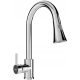  Mexen Elia floor-standing kitchen faucet, silver