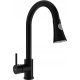  Mexen Elia floor-standing kitchen faucet, black