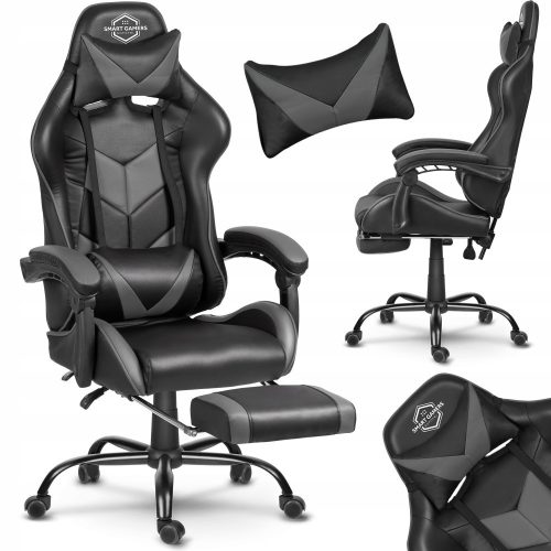  Sofotel Cerber gaming chair, black eco-leather