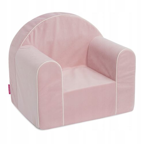  Badum Mini Velor Kindersessel, rosa