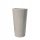  Euro3plast flowerpot 40 cm x 40 x 75 cm made of plastic, brown and beige tones, grey and silver tones