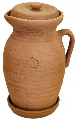 Pots Clay Jug Glinany Zdrój brown 4 l