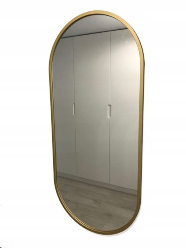 Bathroom mirror Lawabo mirror, oval wall furniture, 550 x 1200 mm