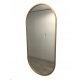 Bathroom mirror Lawabo mirror, oval wall furniture, 550 x 1200 mm