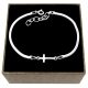  Eve bracelet 19 cm silver cross