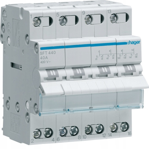 Hager 400V IP20 40A switch