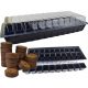  Mini greenhouse 60 cm x 22 cm plastic + 2× mini greenhouse 3.6 cm x 3.6 cm plastic