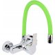 Wall-mounted kitchen faucet Fala Flexible green