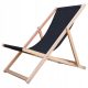 Sun loungers and garden and terrace Dendro Sea Dogs wooden deck chair 119x58 cm