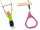 Gymnastic trapeze swing for children JF pink