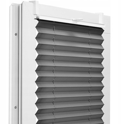 Pleated blinds for windows 74cm x 230