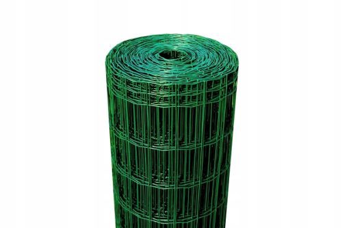 Shade net for fence - Welded mesh 100x75mm/1.00m - GREEN - 20 m