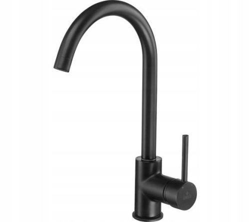 Deante Milin floor-standing kitchen faucet, black