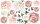  Peonies Flowers Peonies Stickers for the Wall XL 100x60