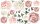  Peonies Flowers Peonies Stickers for the Wall XL 100x60