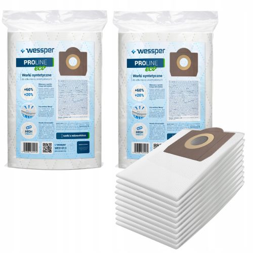  ProLine eco synthetic vacuum cleaner bags, 10 pcs.