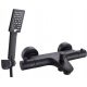 Cubic Black Concealed Shower Faucet Series