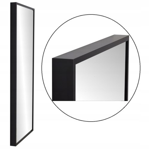 Bathroom mirror Profilmat wall mirror, rectangular, MDF frame, 600 x 1200 mm